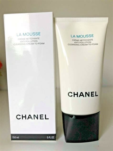 chanel l'eau de mousse|chanel la mousse face wash.